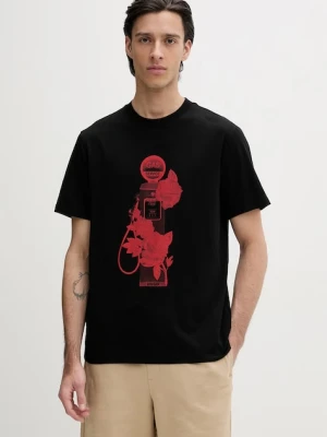 HUGO t-shirt bawełniany Dikerd