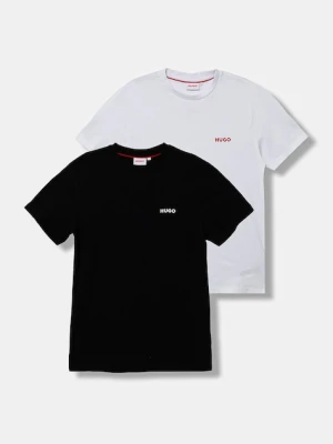 HUGO t-shirt bawełniany dziecięcy 2-pack