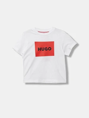 HUGO t-shirt bawełniany dziecięcy