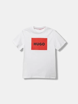 HUGO t-shirt bawełniany dziecięcy