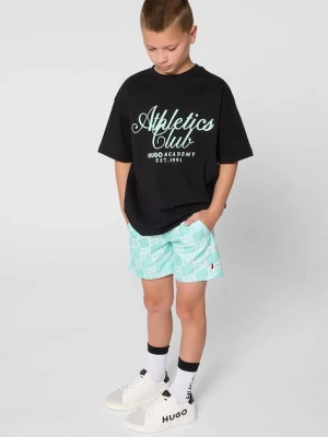 HUGO t-shirt bawełniany dziecięcy