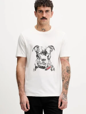 HUGO t-shirt bawełniany Dubrox