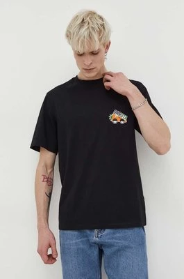 HUGO t-shirt bawełniany męski kolor czarny z nadrukiem 50508531