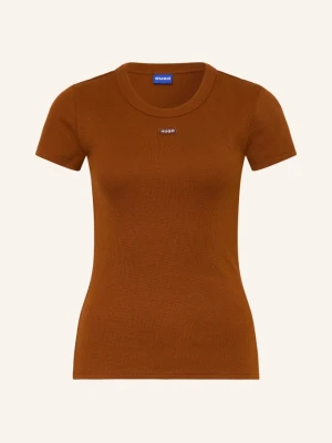 Hugo T-Shirt braun BRĄZOWY