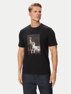 HUGO T-Shirt Daffilo 50568689 Czarny Regular Fit