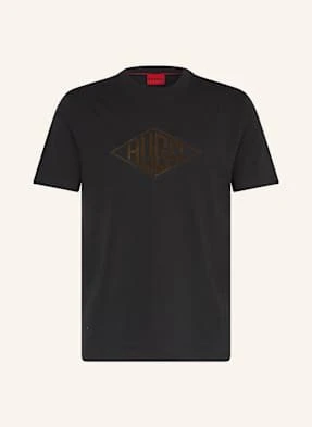 Hugo T-Shirt Dalendi schwarz