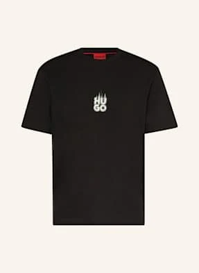 Hugo T-Shirt Dalsar schwarz