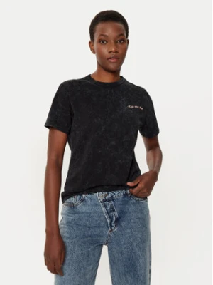 HUGO T-Shirt Damacia_3 50535491 Czarny Regular Fit