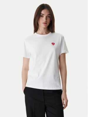 HUGO T-Shirt Damacia 50562145 Biały Regular Fit