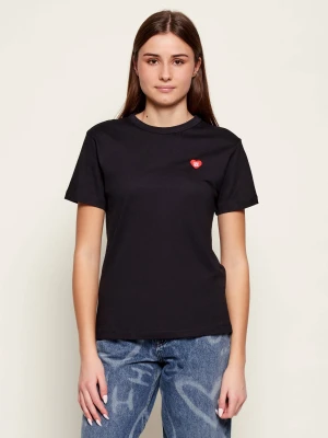 HUGO T-shirt Damacia_6 | Regular Fit czarny