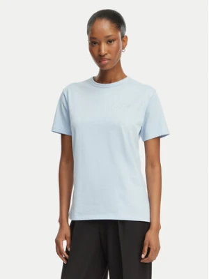 HUGO T-Shirt Damacia_7 50561233 Niebieski jasny Regular Fit