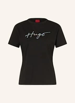 Hugo T-Shirt Damacia schwarz