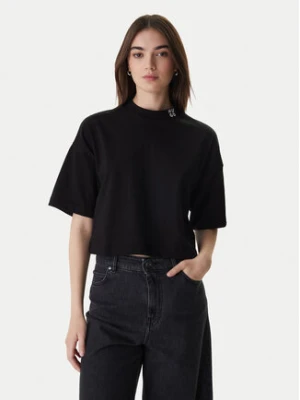 HUGO T-Shirt Damelody 50561189 Czarny Regular Fit