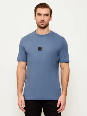 HUGO T-shirt Danotie | Regular Fit niebieski
