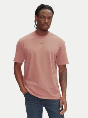 HUGO T-Shirt Dapolino 50488330 Czerwony Relaxed Fit