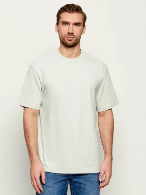 HUGO T-shirt Dapolino | Relaxed fit zielony