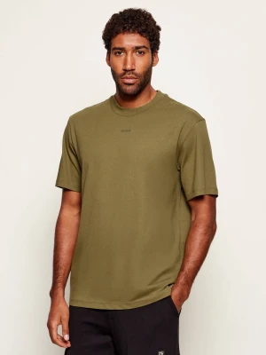 HUGO T-shirt Dapolino | Relaxed fit khaki