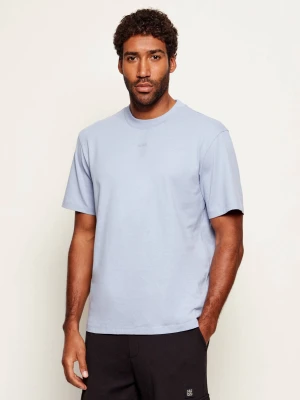 HUGO T-shirt Dapolino | Relaxed fit błękitny