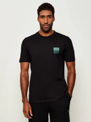HUGO T-shirt Dapusi | Regular Fit czarny