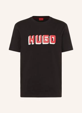 Hugo T-Shirt Daqerio schwarz