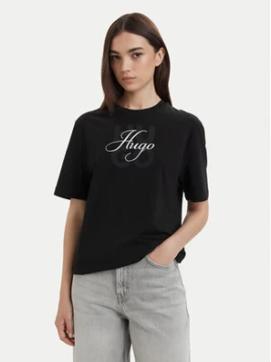 HUGO T-Shirt Dashire_5 50566678 Czarny Relaxed Fit