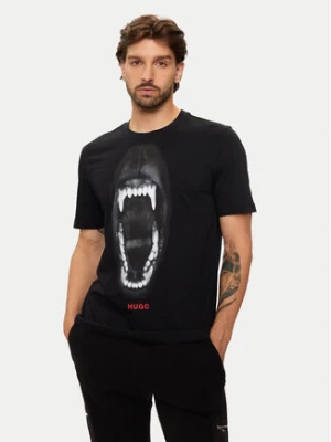 Hugo T-Shirt Dayaking 50523979 Czarny Regular Fit