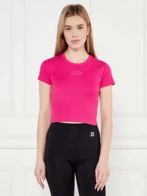 HUGO T-shirt Delanor_2 | Cropped Fit