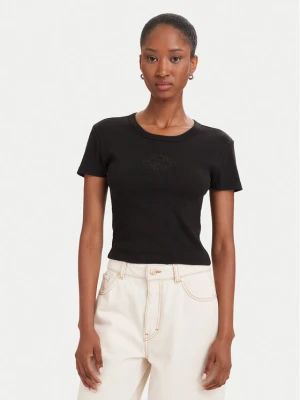 HUGO T-Shirt Delanor 50570857 Czarny Slim Fit