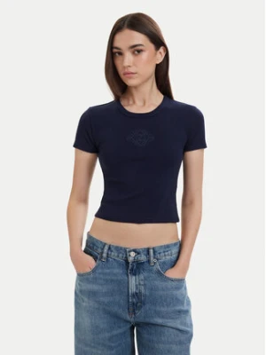 HUGO T-Shirt Delanor 50570857 Granatowy Slim Fit