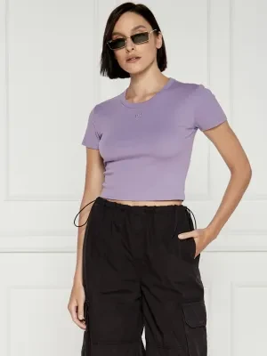 HUGO T-shirt Delanor | Cropped Fit