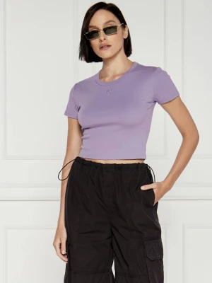HUGO T-shirt Delanor | Cropped Fit