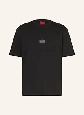 Hugo T-Shirt Delastee schwarz