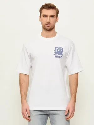 HUGO T-shirt Delel_RB | Hugo x Racing Bulls | Relaxed fit