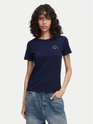 HUGO T-Shirt Deloris 5 50571074 Granatowy Regular Fit