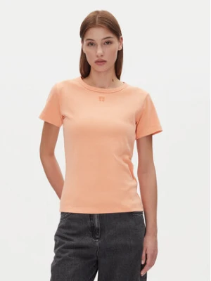 HUGO T-Shirt Deloris 50512002 Pomarańczowy Regular Fit