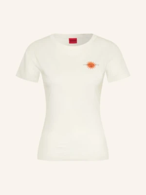 Hugo T-Shirt Deloris weiss biały