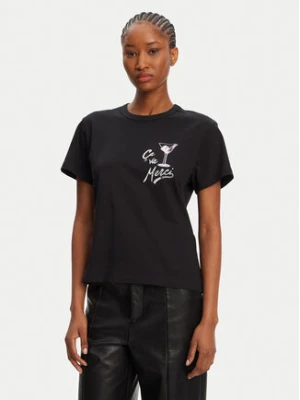 HUGO T-Shirt Destrel_2 50544897 Czarny Loose Fit