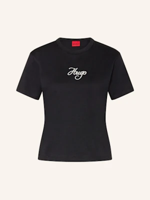 Hugo T-Shirt Destrel schwarz