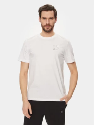 Hugo T-Shirt Detzington241 50508944 Biały Regular Fit