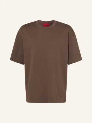 Hugo T-Shirt Devrolo braun BRĄZOWY