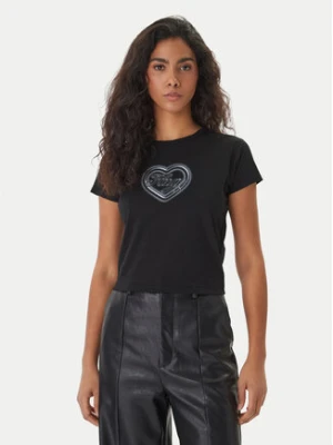 HUGO T-Shirt Dichroma_B 50560769 Czarny Slim Fit