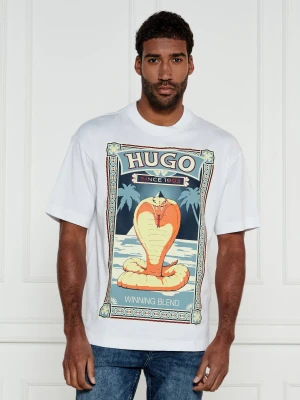 HUGO T-shirt Dicobri | Oversize fit
