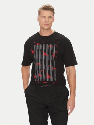 Zdjęcie produktu HUGO T-Shirt Digraph 50542581 Czarny Oversize