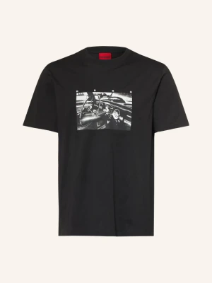 Hugo T-Shirt Dikems schwarz
