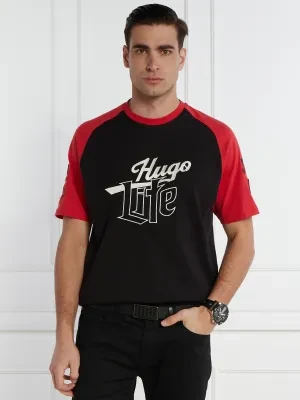 HUGO T-shirt Dilife | Loose fit