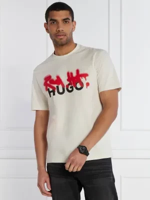 HUGO T-shirt Dinricko | Loose fit