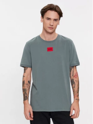 Hugo T-Shirt Diragolino212 50447978 Zielony Regular Fit