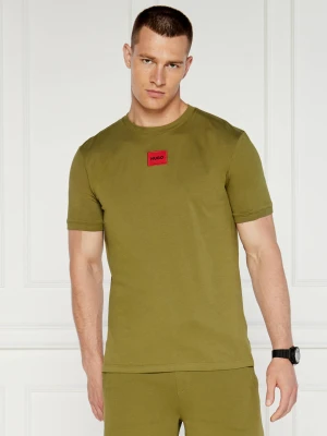 HUGO T-shirt Diragolino212 | Regular Fit khaki