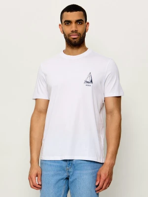 HUGO T-shirt Disail | Relaxed fit biały