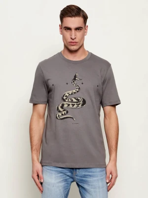 HUGO T-shirt Discorb | Regular Fit szary